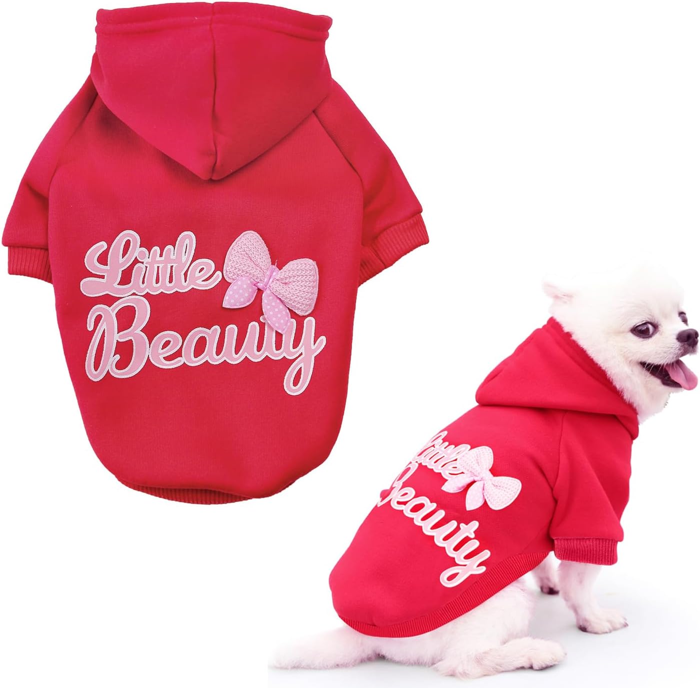 Idepet Pet Dog Hoodies Dog Clothes for Small Dogs Vest