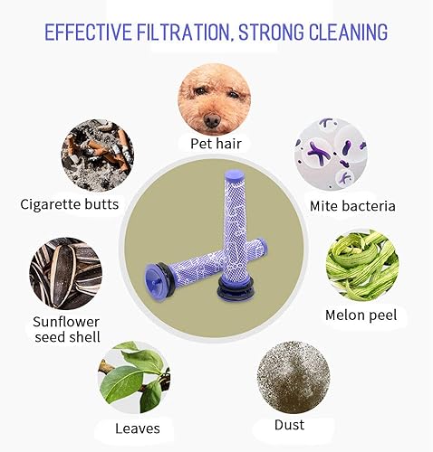 Miniatura 7 de SaferCCTV Kit de piezas de estación de acoplamiento de repuesto, compatible con V7/V8, accesorios de filtro de estación de acoplamiento para