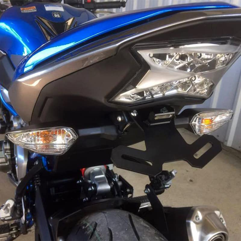Support de Plaque d'Immatriculation Kawasaki Z900 Queue Rangée Accessoire Moto 2017 - 5