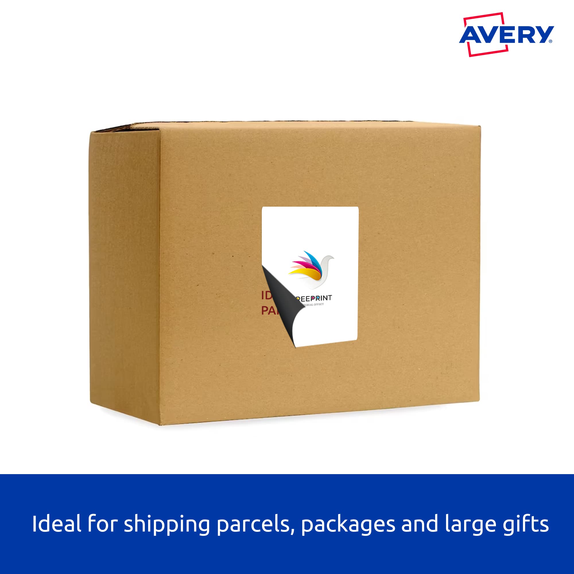 Avery Trueblock® Lot de 1000 étiquettes d'expédition pour imprimantes laser 99,1 x 57 mm