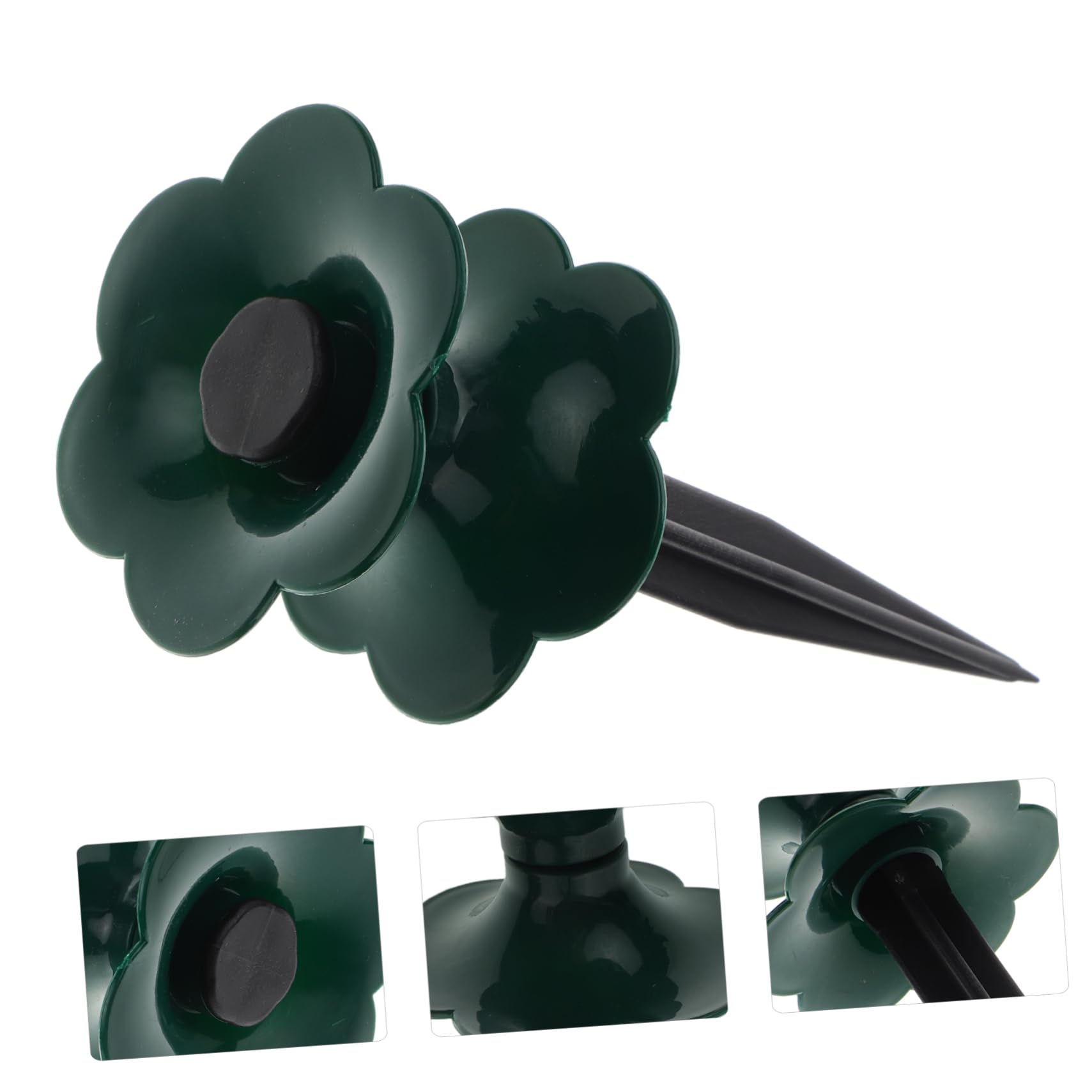 6pezzi Spikes Guida Per Tubo Da Giardino Ruote Direzionali Per Irrigazione Del Prato Protettori Per Tubo Resistente e Facile Da Installare