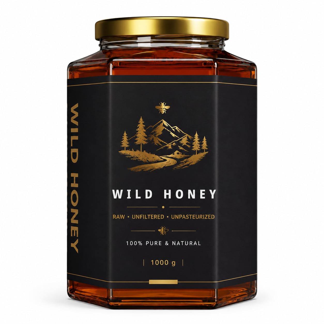 COOTIE PRODUCTIONS / (WILD HONEY) 黒S Coorg Wild Honey, 1000 g | Daily Immune Support, Anti-Oxidant