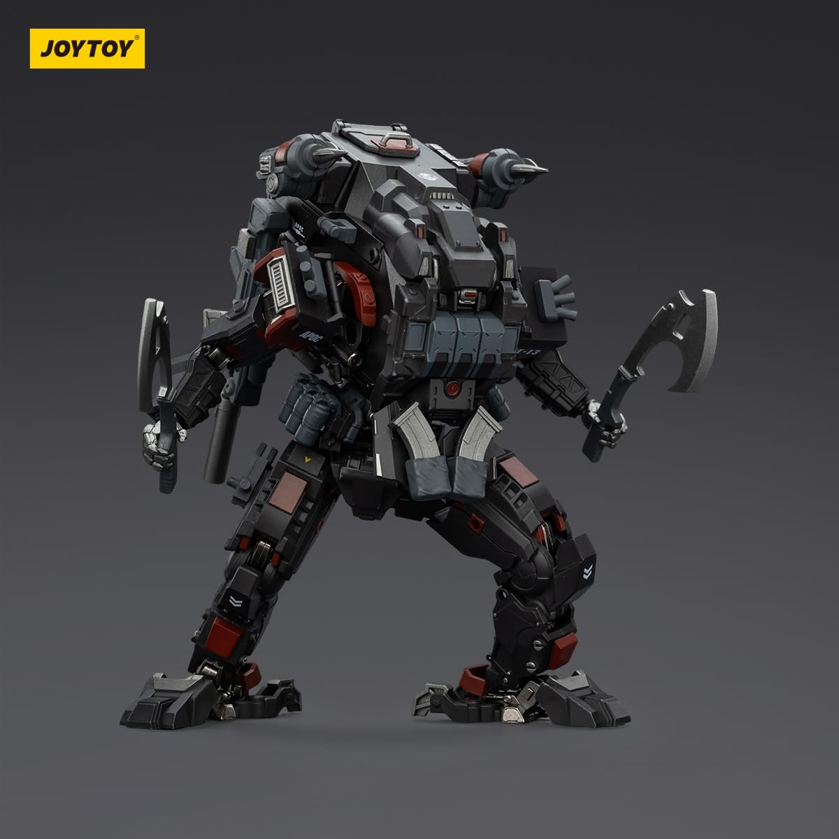 TOYVERSE JOYTOY Figura de acción 1/25 Dark Source, APOC Series Crimson Phantom Stealth/Night Ops Mech ST-8613, Movable Joints Character Model, from 15 Years
