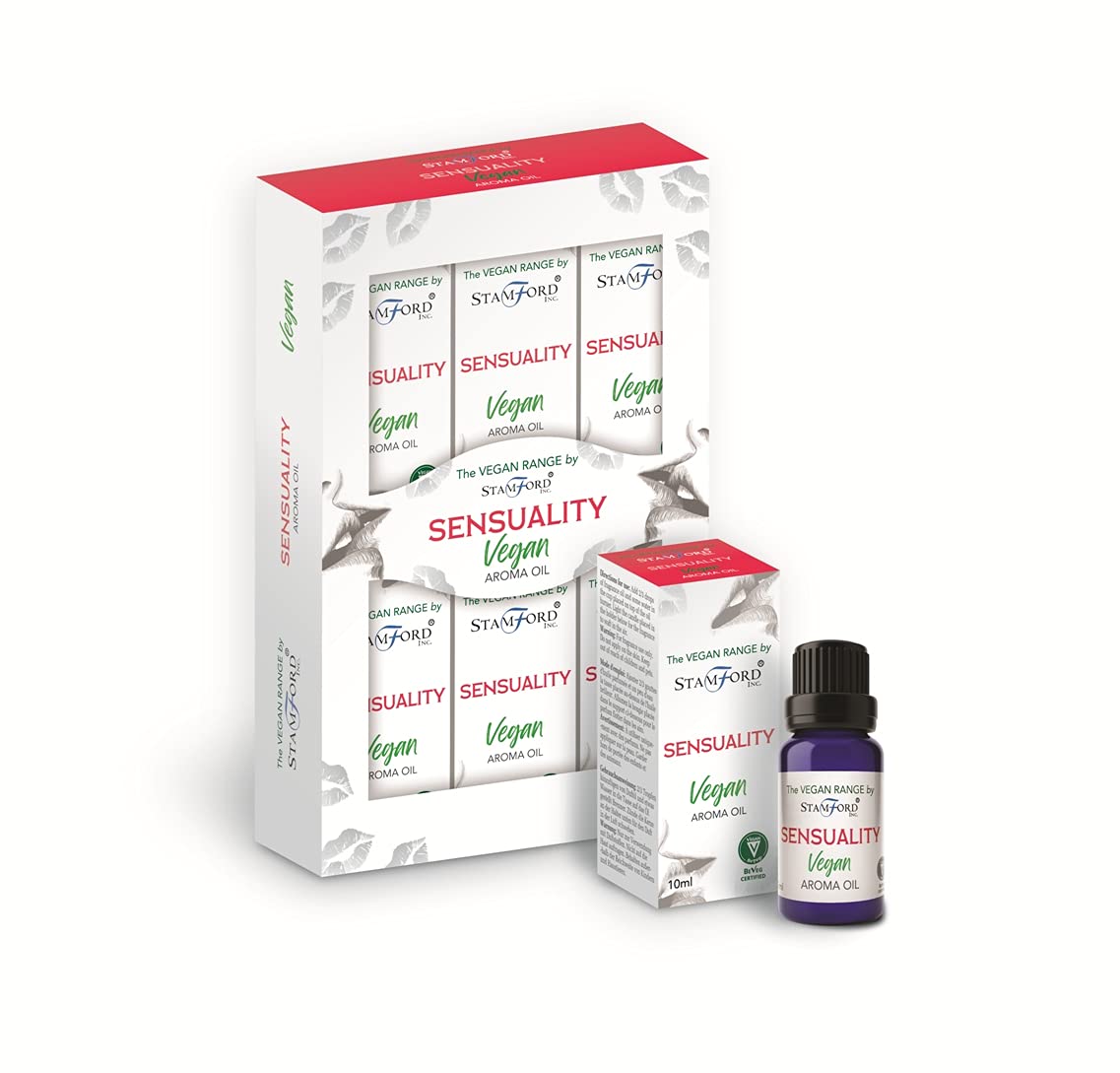 The Vegan Range by Stamford - Aroma Oils. 6packs x 10ml -Sensuality