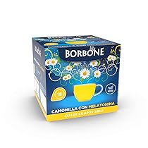 Caffè Borbone Camomilla con Melatonina – 72 cialde (4 astucci da 18 cialde) – Sistema ESE