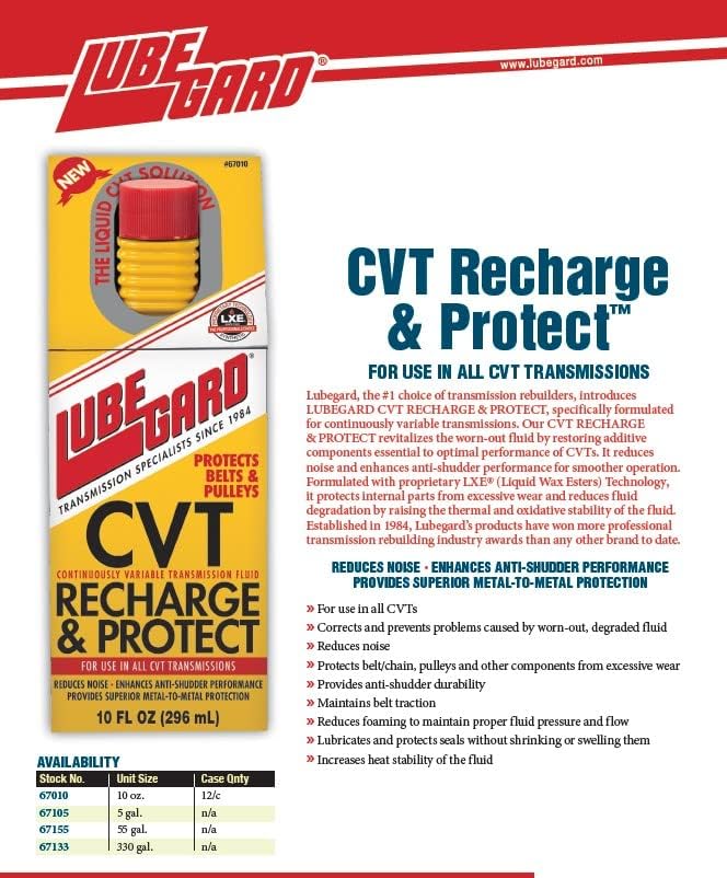 Lubegard 67010 CVT Carga y Protege, 295.7 ml miniatura 4