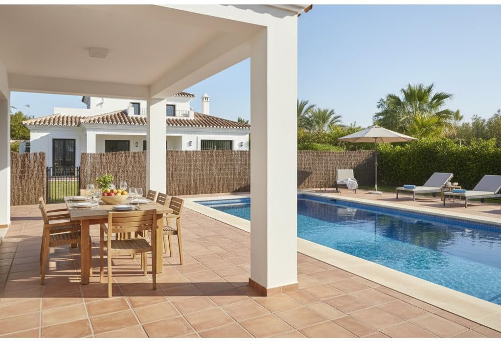 Suinga Brezo Jardin Ocultación 1,2x3 m | Cerramiento Natural de Brezo | Valla de Ocultación 90% para Jardin y Terraza 2,5-3 kg/m2