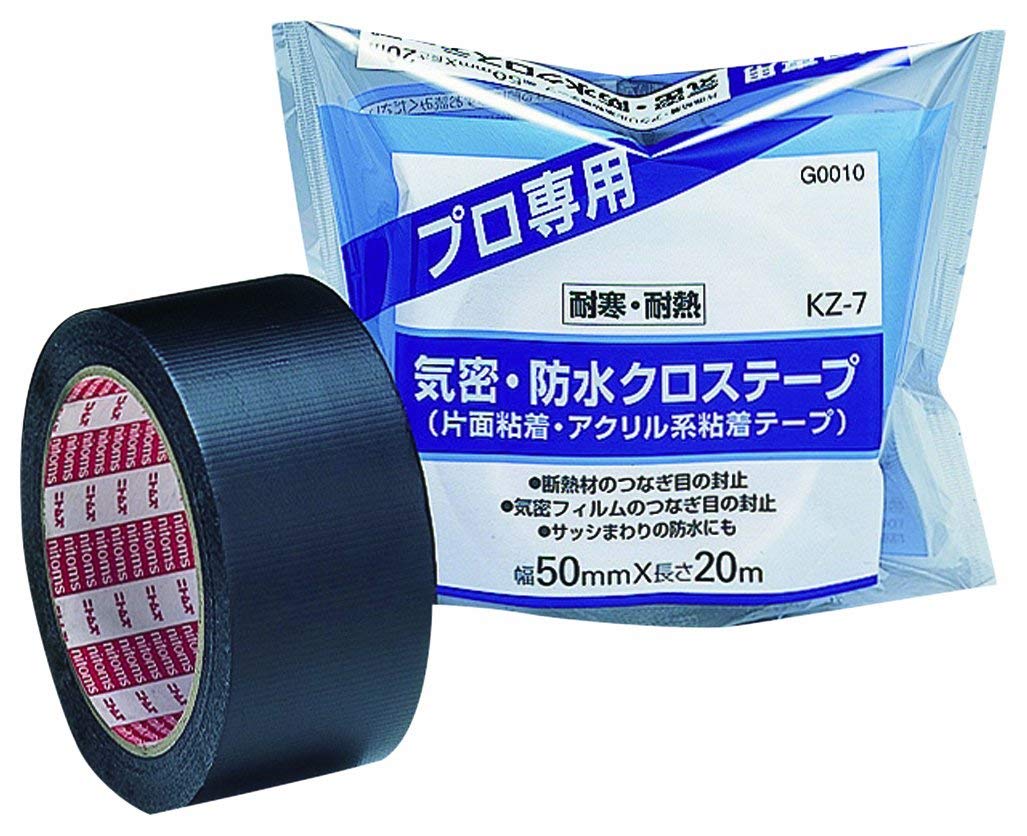 Amazon | ニトムズ 気密・防水クロステープ 片面粘着 KZ‐7 50mm×20m