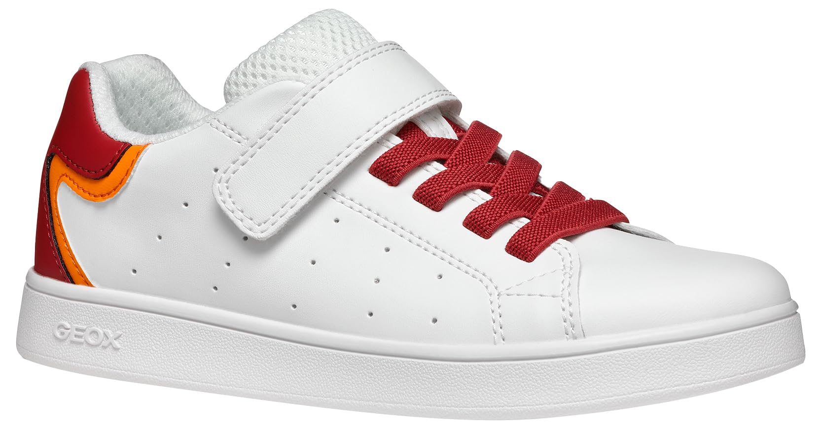 Geox Boys J Eclyper Boy Sneaker, White C, 0 UK