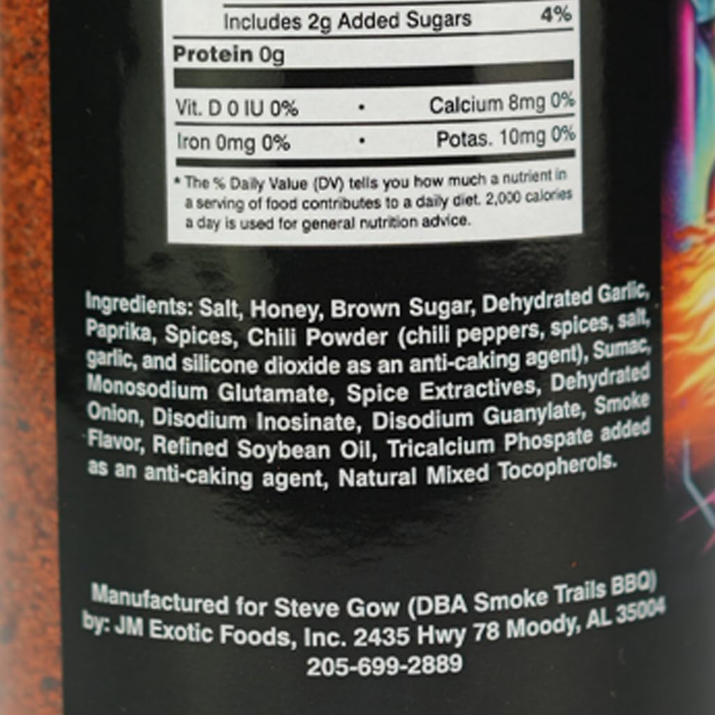 Smoke Trails BBQ GENERAL PURPOSE RUB by Steve Gow | Let's GOW! Rub | Great on ribs, pork, chicken and more - Image 3
