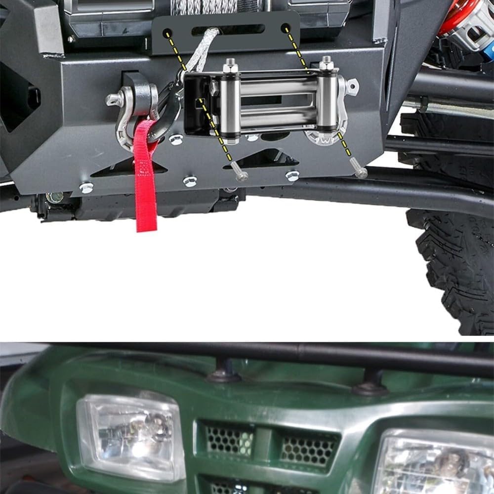 Winch Roller Fairlead, 2000 lb Cable Guide