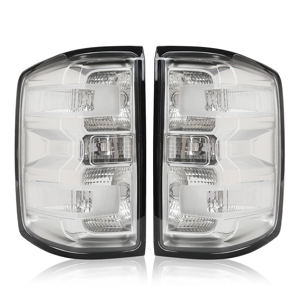 Photo 1 of G-PLUS Tail Lights w/Bulbs Fit 2016-2019 Chevy Silverado 1500