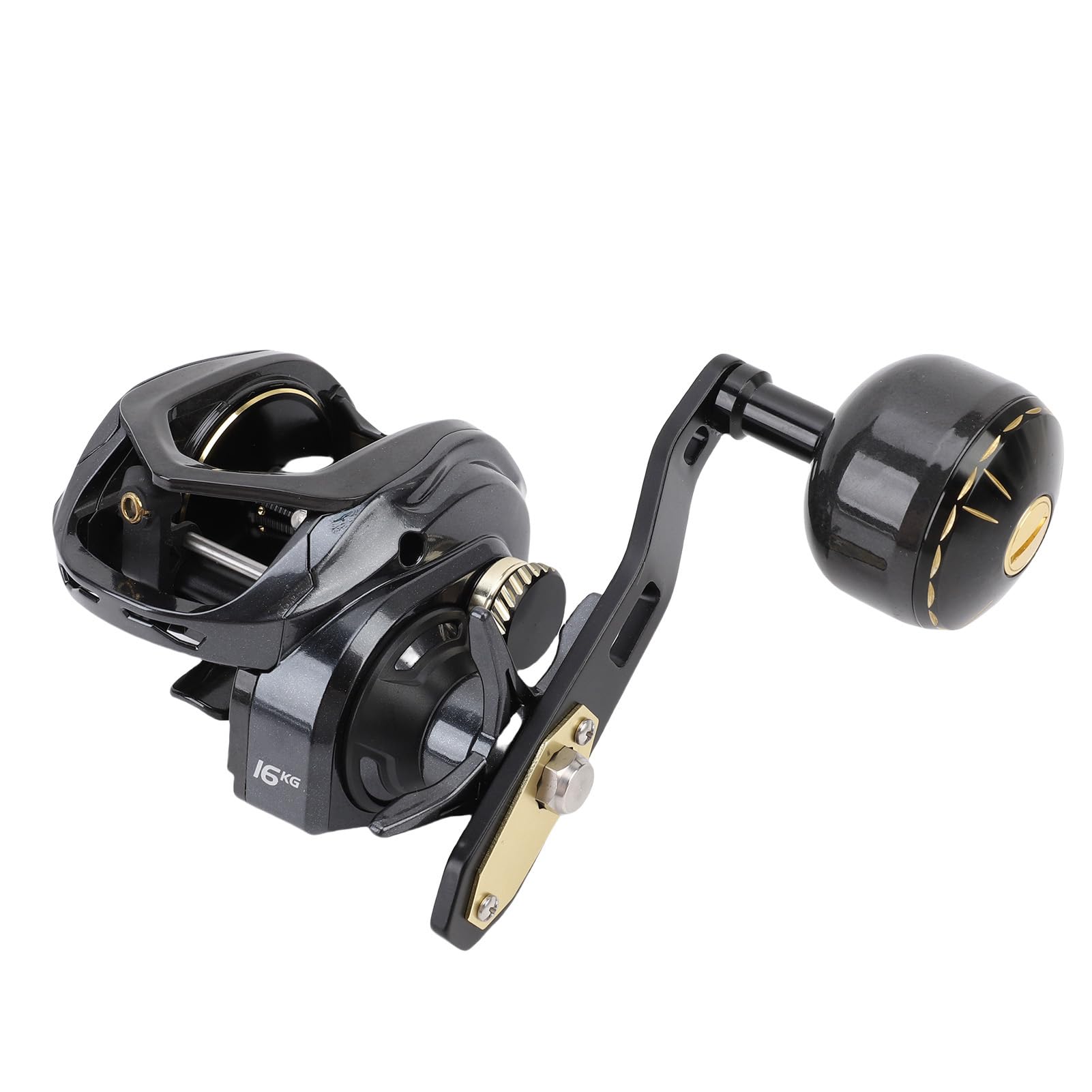 Kołowrotek Baitcaster Struktura i Detale ze Stopu Aluminium Wydajność na Długich Dystansach dla Entuzjastów Wędkarstwa Włókno Węglowe