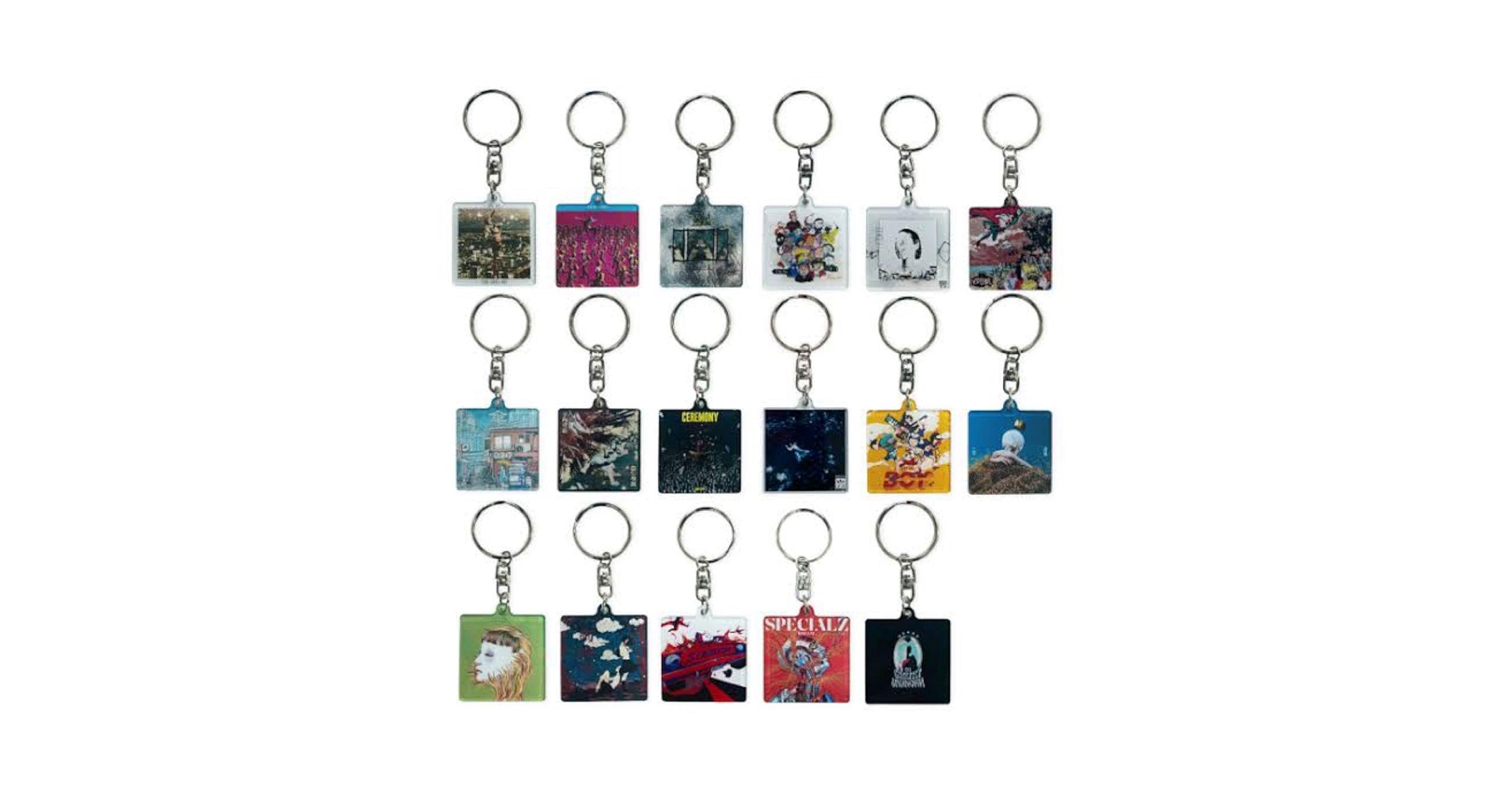 Amazon.co.jp: King Gnu アルバムジャケットキーホルダー 全種類 交渉