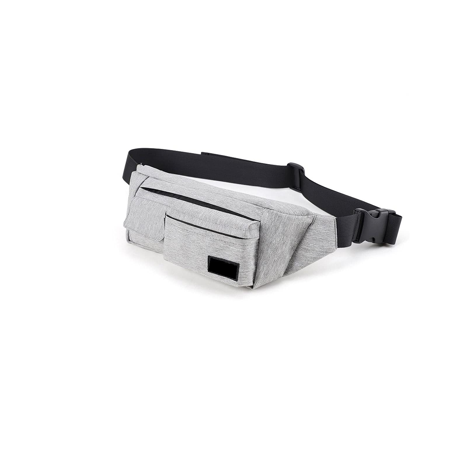 Waist Pack, Men Women Waist Bag Pack Bag For Men's Belt For Phone Money Light Belt Bag With 4 Pockets Travel Casual Belt Pouch (Color : Gray)-image-22
