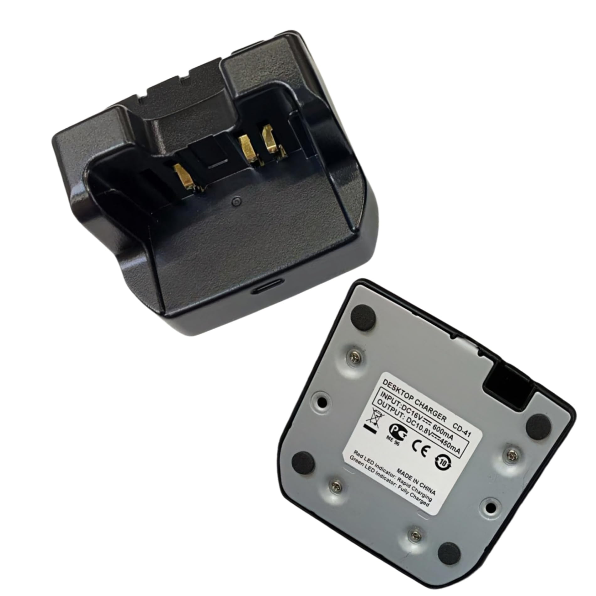 CD-41 Charger for YAESU FT-1DR FT-2DR FT3DR FT5DR VX-8R VX-8DR VX-8GR VX-8E VX-8DE VX-8GE Handheld Radio Battery CD41 Desk Charging SBR-14 SBR-24 FNB-101 FNB-102