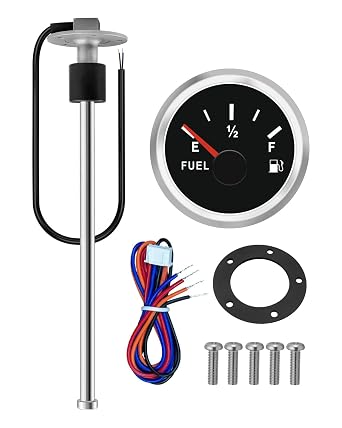 240-33 ohm 15"380mm Fuel Level Sending Unit and Boat Fuel Level Gauge