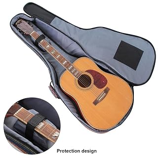 n/A Tricoté Acoustique Guitare Case Sac Sac Double bandoulière Coton Coton épaissie Couverture Douce Sac à Dos (Color… - Les Beatles, Paul McCartney, John Lennon, RIngo Starr, George Harrison n/A Tricoté Acoustique Guitare Case Sac Sac Double bandoulière Coton Coton épaissie Couverture Douce Sac à Dos (Color… – Image 4