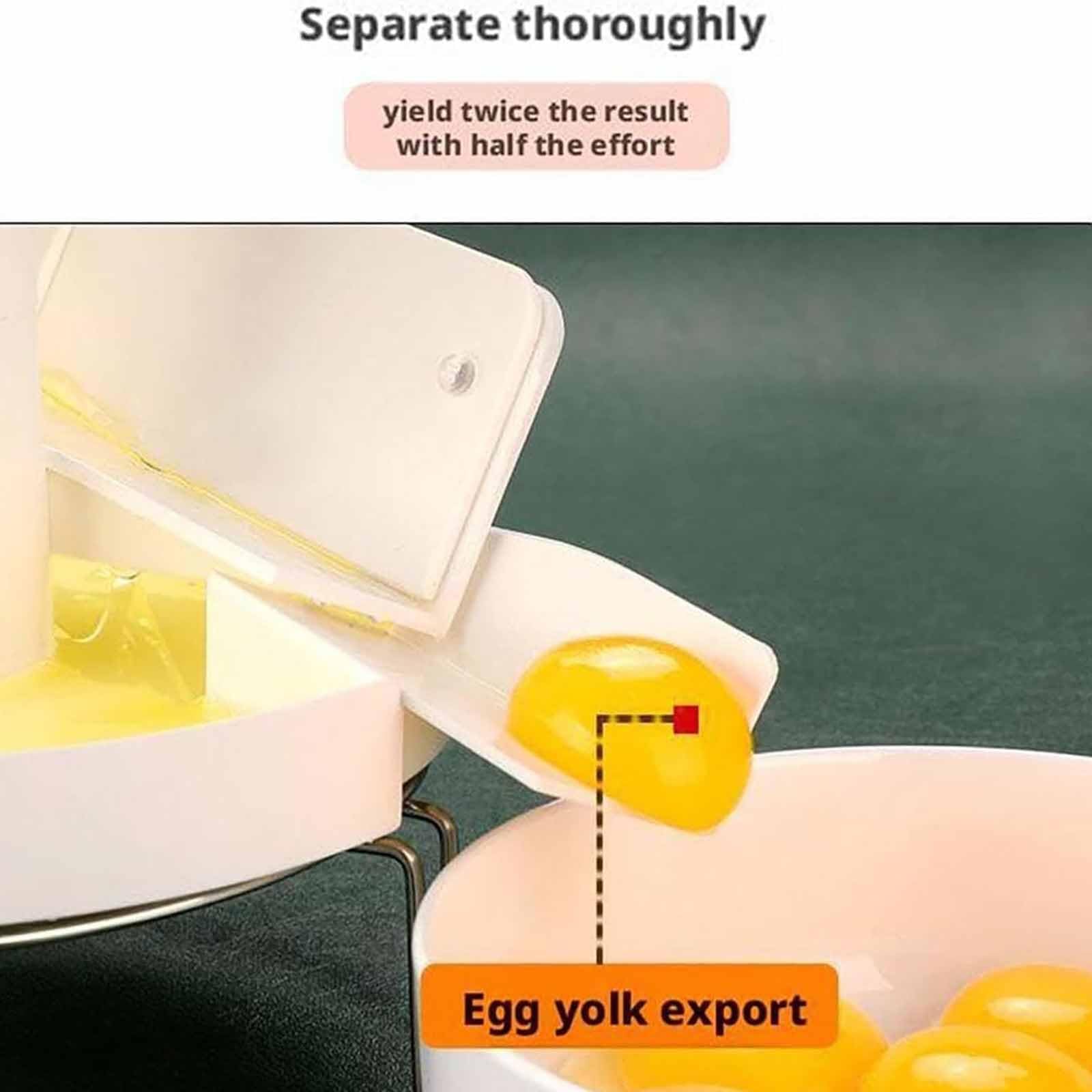 Komercyjny Separator Białek Żółtka, Separatory Płynnego Żółtka Jaja, Regulowany Rozdzielacz Filtra Jaj, Szybkie Oddzielanie Oszczędzające Czas I Łatwe Do Czyszczenia, Kompaktowe, Oszczędzające
