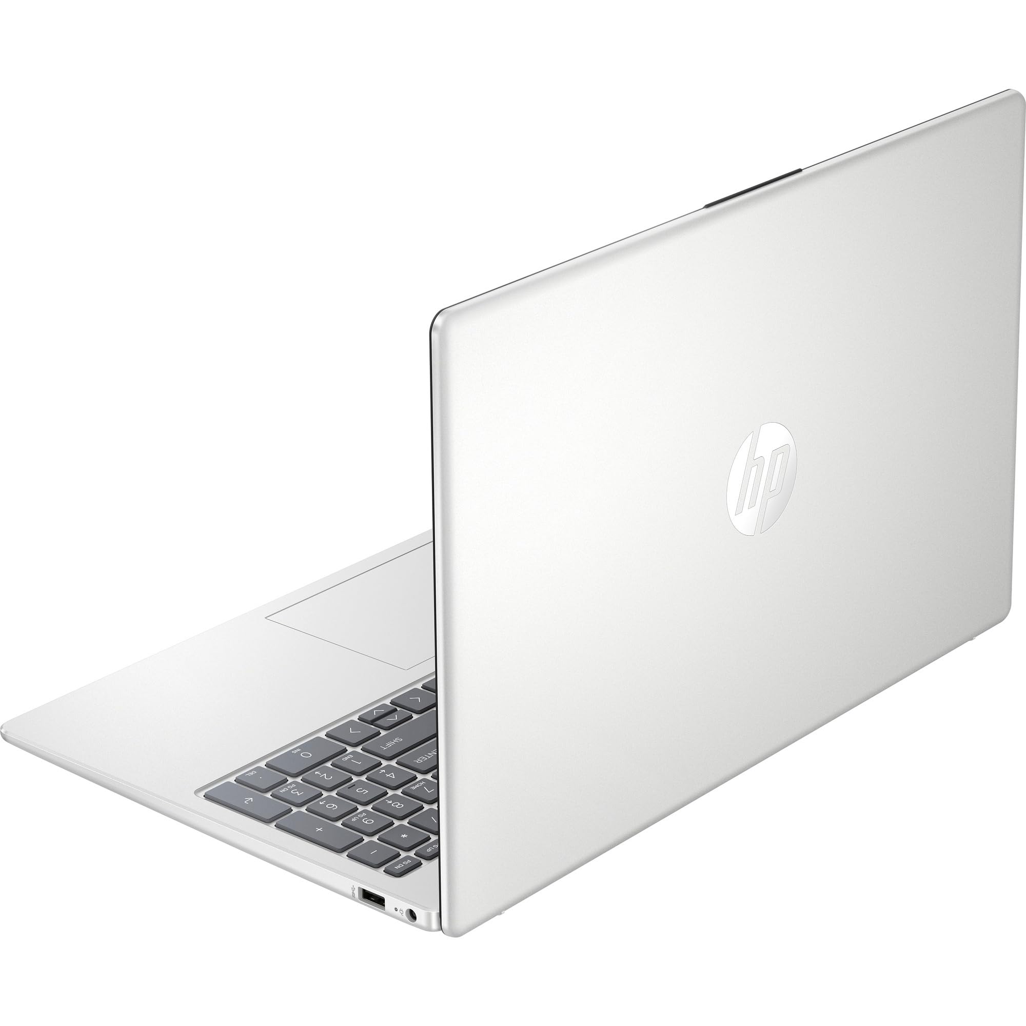 HP Laptop 15-fc0010sl, AMD Ryzen 5-7520U, RAM 8GB LPDDR5, SSD 512GB, AMD Radeon, Display 15.6” FHD SVA 250 Nits, Antiriflesso, Wi-Fi, 720p TNR Privacy Cam, Windows 11, Argento, Non convertibile