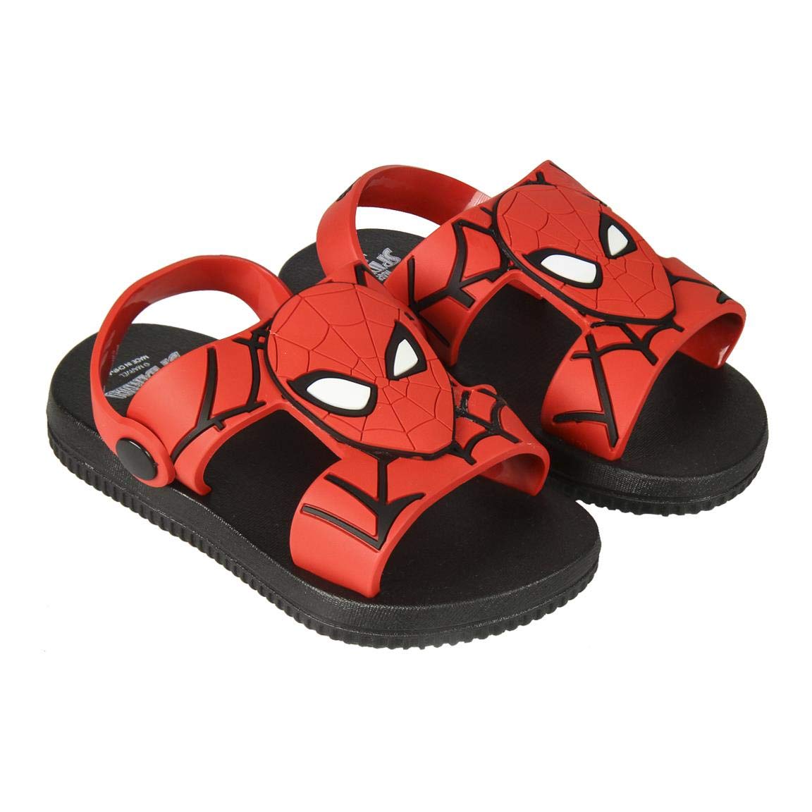 CERDÁ LIFE'S LITTLE MOMENTS Sandalia de Playa de Spiderman con Licencia Oficial Marvel, Rojo, 23 EU