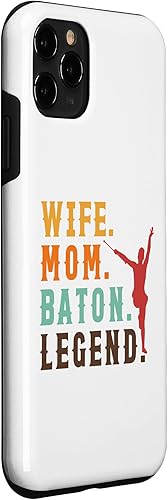Miniatura 3 de iPhone 11 Pro Wife Mom Baton Legend Baton Twirling Twirler Majorettes Case