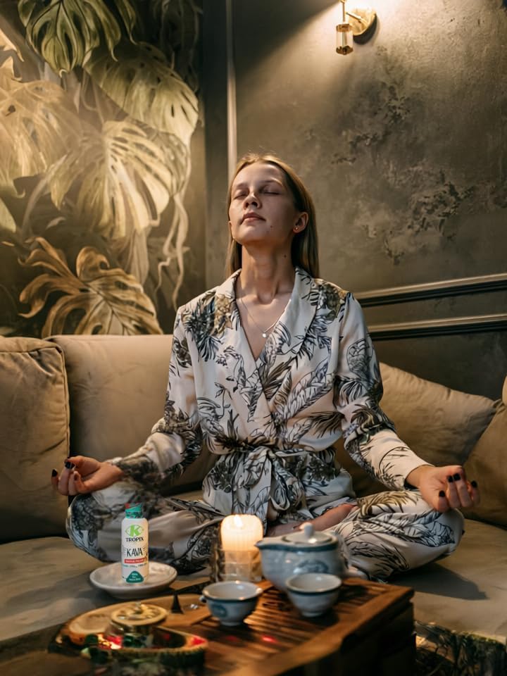 Miniatura 4 de K-Tropix Kava Shot Tropical Blast - Disparos de bienestar de 500 mg para promover la relajación y reducir la preocupación - Bebida de kava -