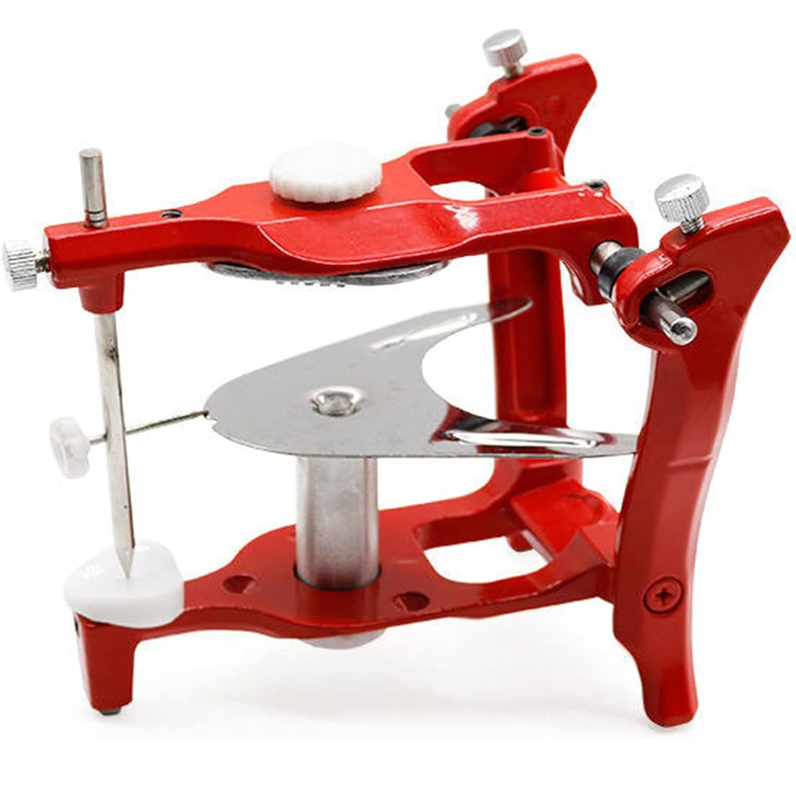 Articulador Dental Grande Equipo Articuladores Semi Ajustables Articulador Dental con 3 Placas De Montaje Instrumentos De Laboratorio Dental