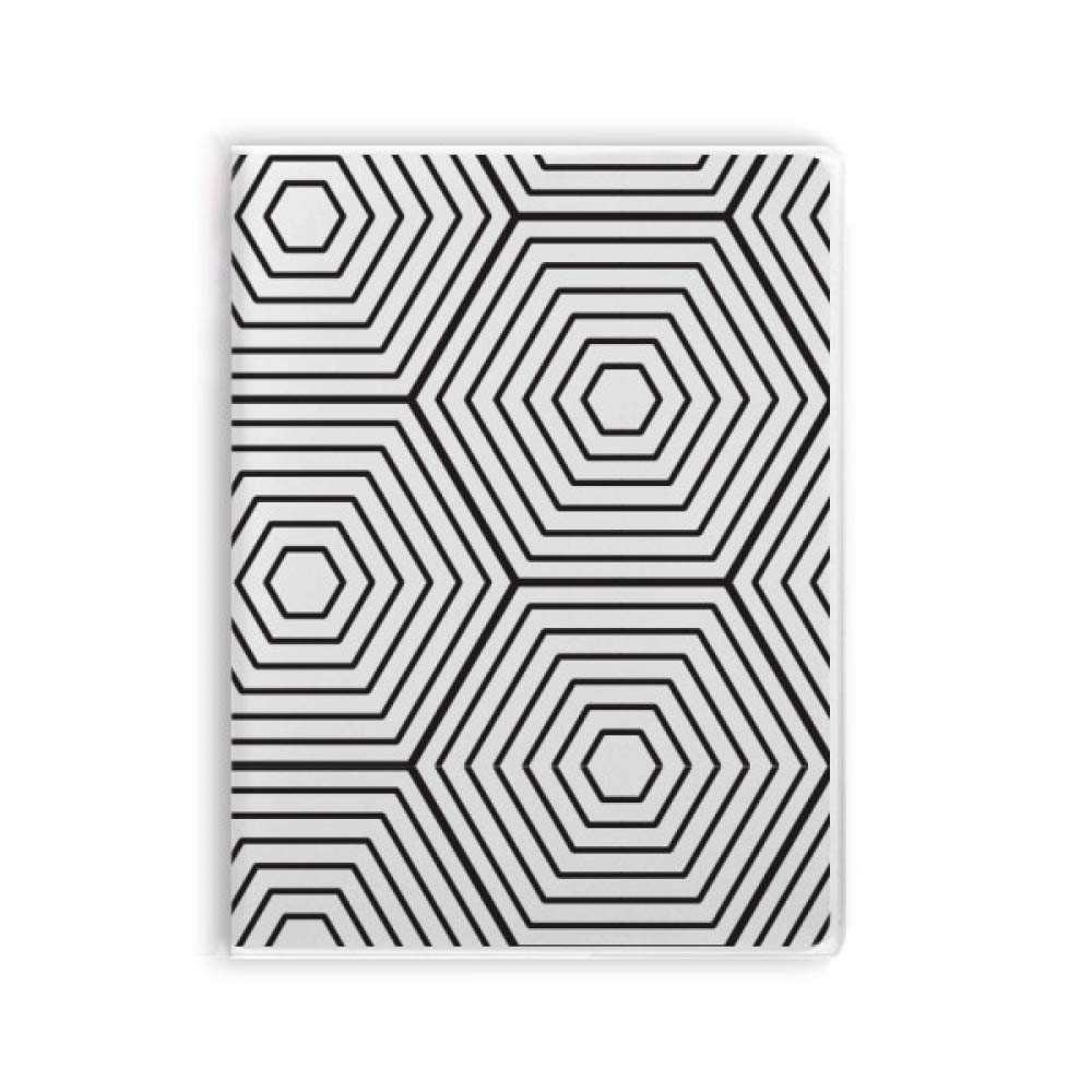 Carnet de notes hexagonal souple à offrir pour les passionnés de sciences
