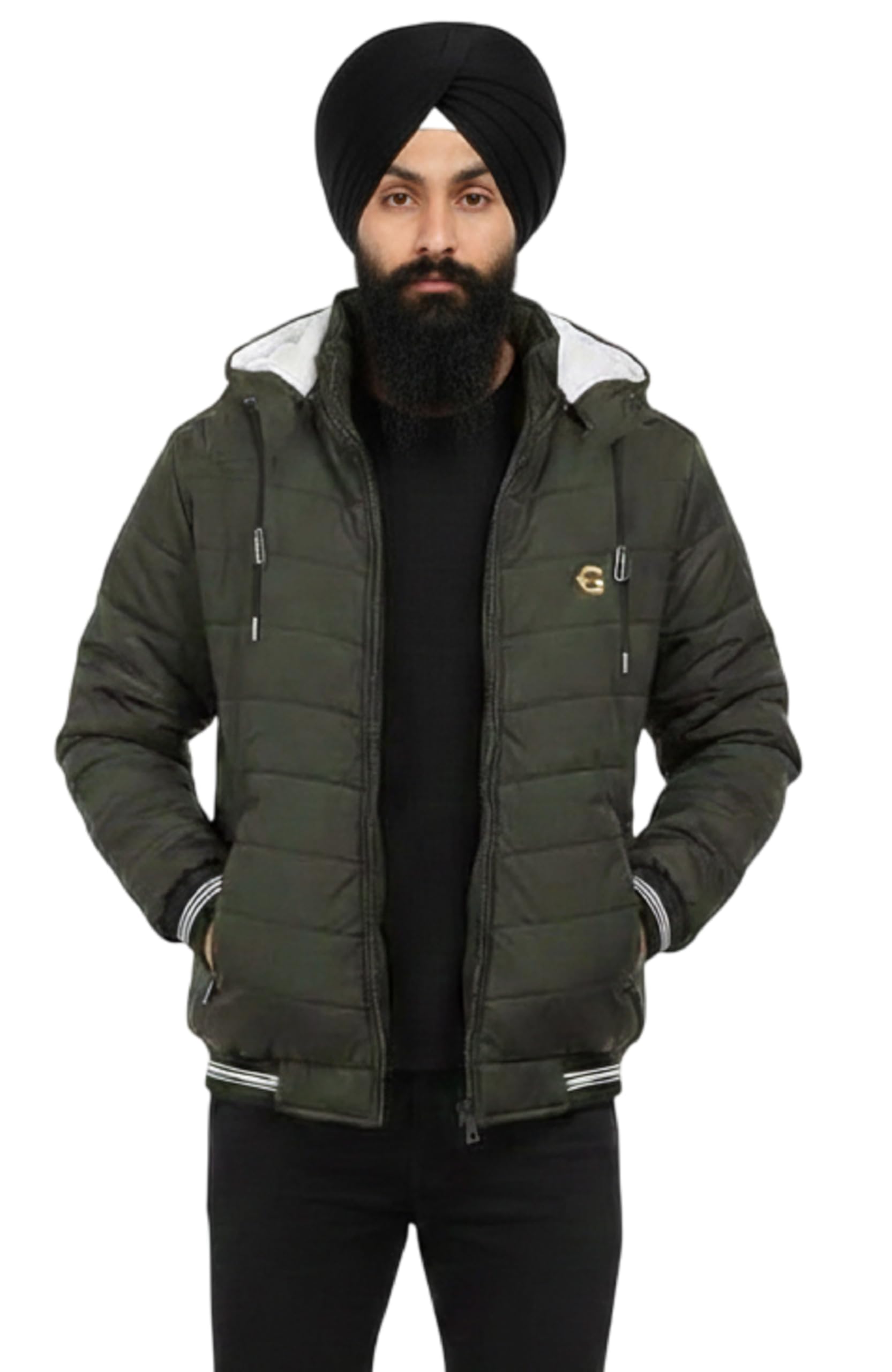 Export Quality Reversible Puffer Jacket in AD94 Material best for Winterwear/Hiking/Biking/Camping/Mountaineering/Racing/Climbing/Tracking(Control Temperature up to 3 Degree Celsius.)(3°C)-image-9