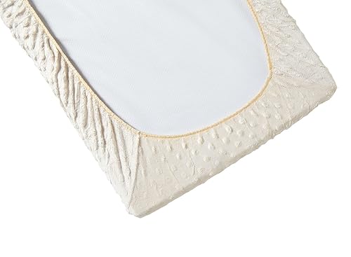 Miniatura 9 de Fundas de felpa para cambiador de bebés, fundas de sábanas para recién nacidos, bebés, niños y niñas (verde helecho)