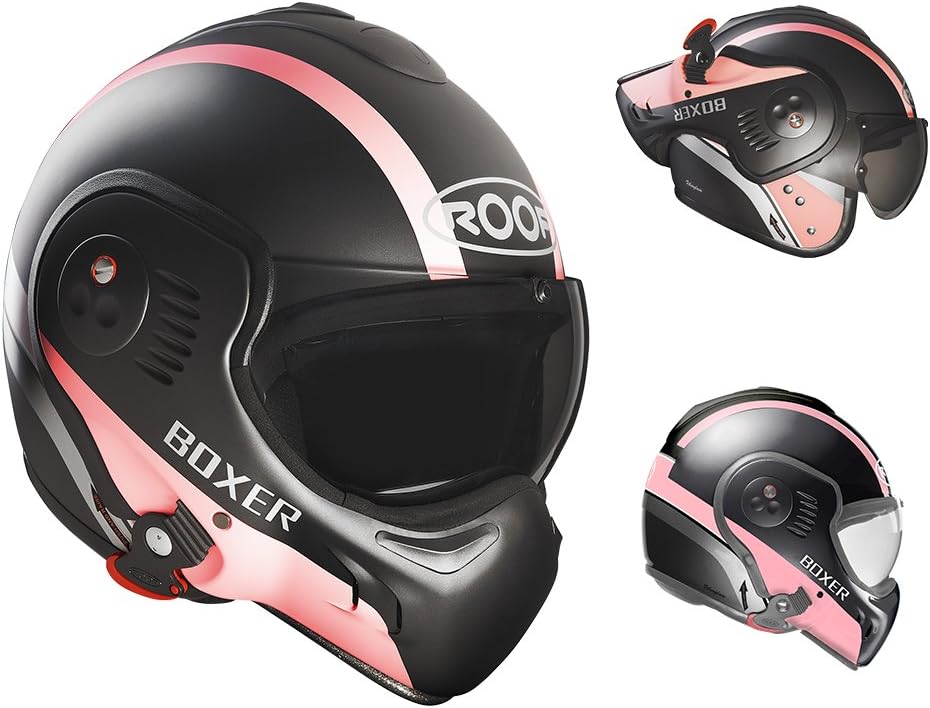 ROOF Helmet Boxer V8, Manga Pink, Size XS