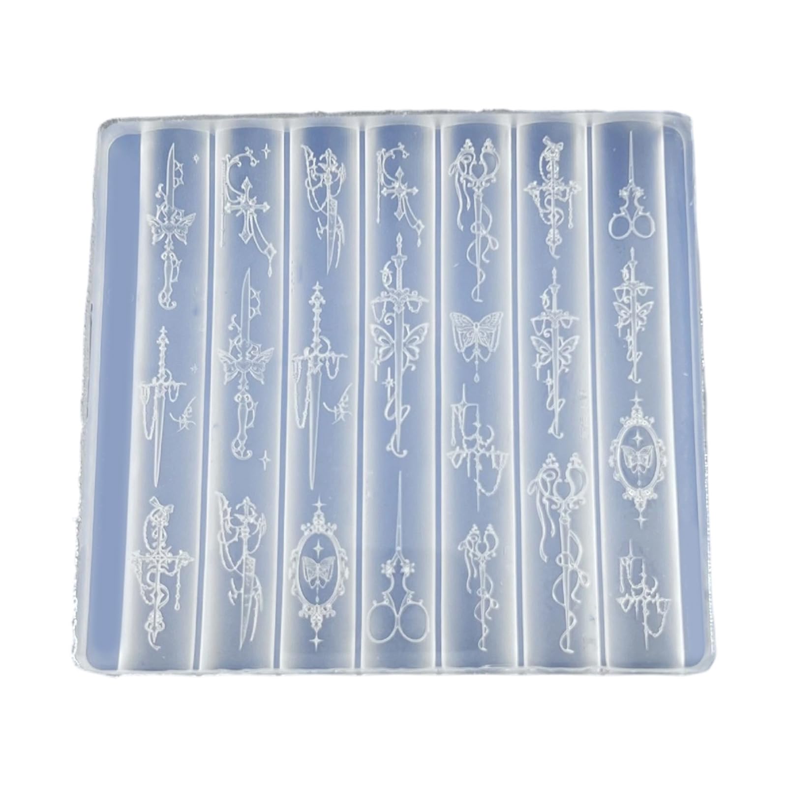 NEWFT Professional Nails Art Retro Theme Small Accessories Mold Nails Decorative for Salon Manicure Decorations