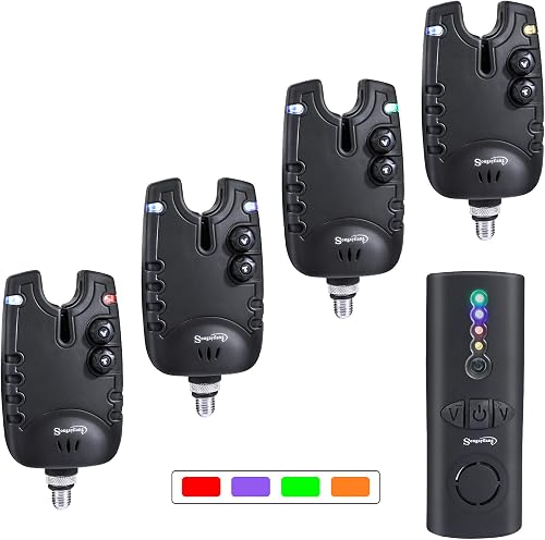 Sougayilang Ensemble 4+1 Alarmes LED sans Fil