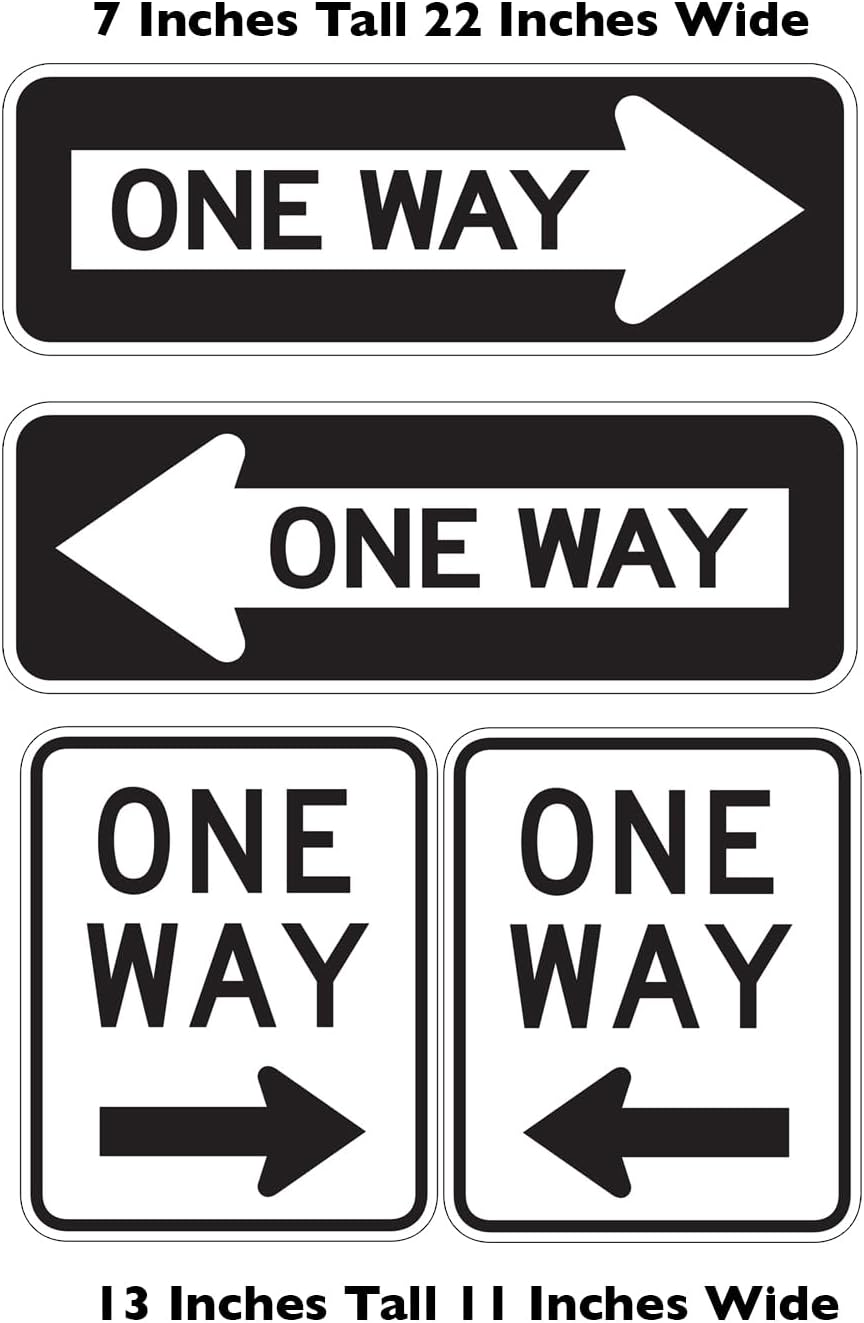 Cardboard People Road Signs Life Size Cardboard Cutout - No Easels