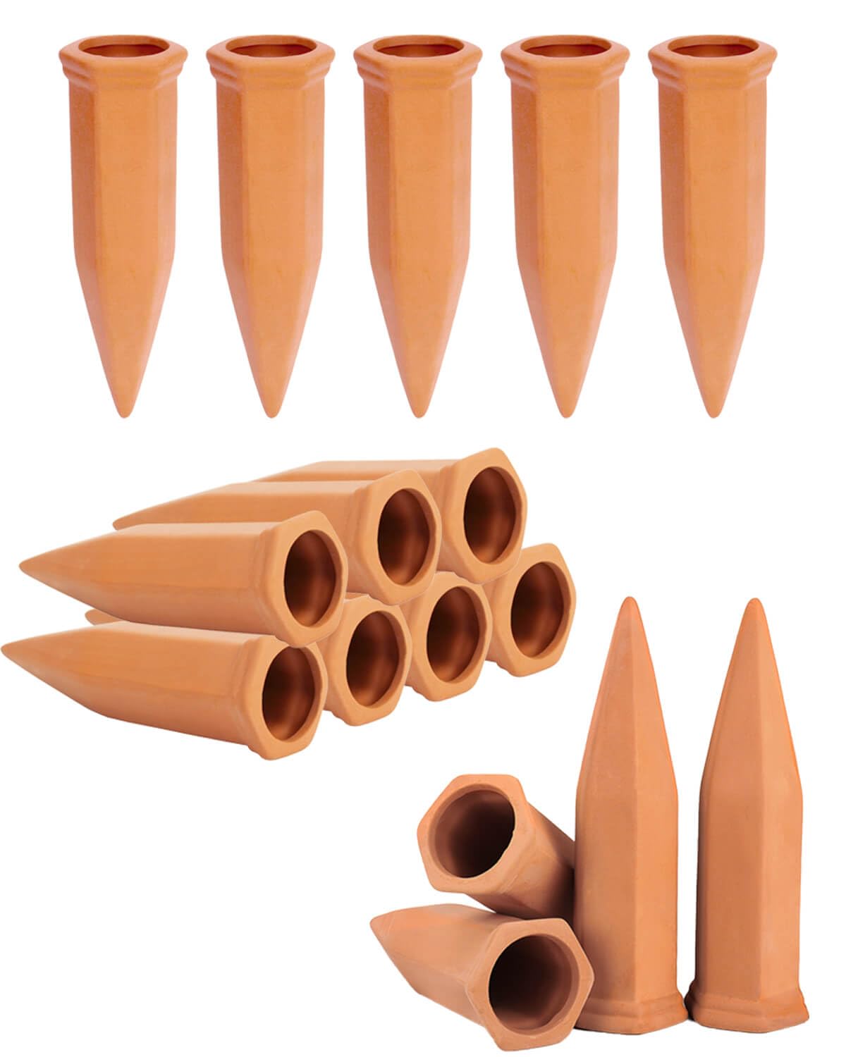 Amazon.com : vensovo Terracotta Self Watering Spikes - 16 Pcs