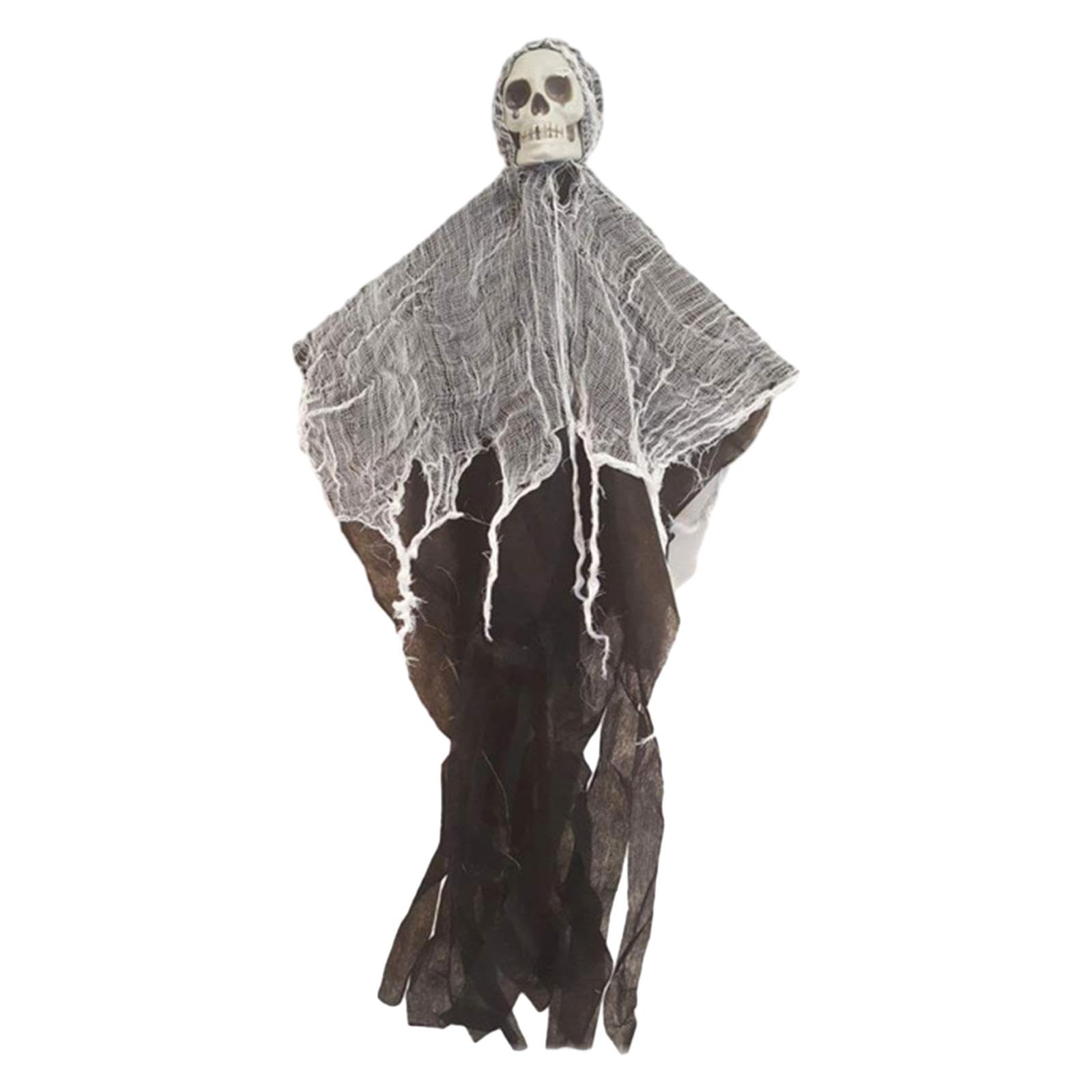 CALANDIS® Halloween Hanging Skeleton Ghost Sturdy 35Inch Size for Spooky Entertainment | 1 Hanging Skeleton Ghost Decor