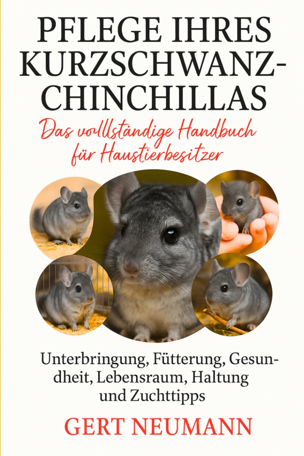PFLEGE IHRES KURZSCHWANZ-CHINCHILLAS: Das vollständige Handbuch für Haustierbesitzer Unterbringung, Fütterung, Gesundheit, Lebensraum, Haltung und Zuchttipps