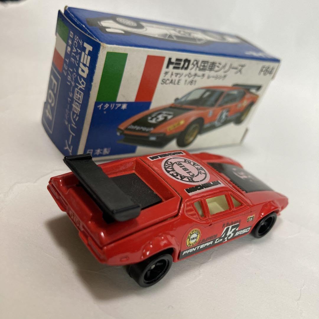 Amazon.co.jp: トミカ 外国車シリーズ デトマソパンテーラ レーシング