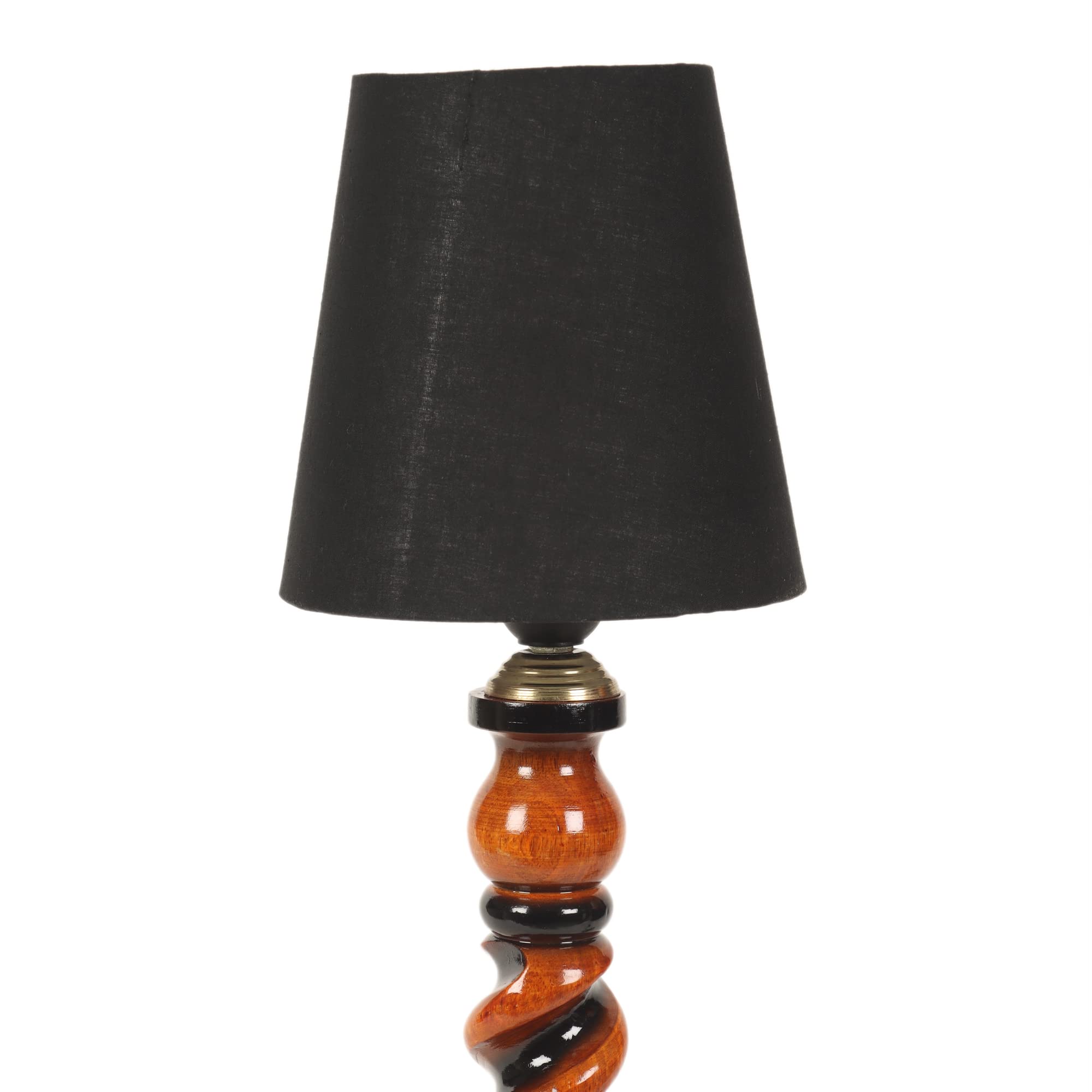 BEVERLY STUDIO 6 INCHES BLACK LAMP SHADE LSBT6 (Length 11CM x Width 16CM x Height 16CM)-image-31