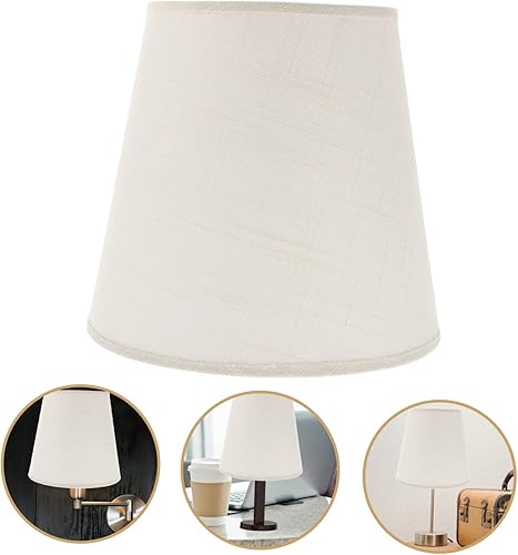 Miniatura 5 de LABRIMP Pantalla de lámpara Decoración de techo Accesorios de mesa Pantallas para lámpara de mesa Pantalla de tambor Barril Pantalla de tela de