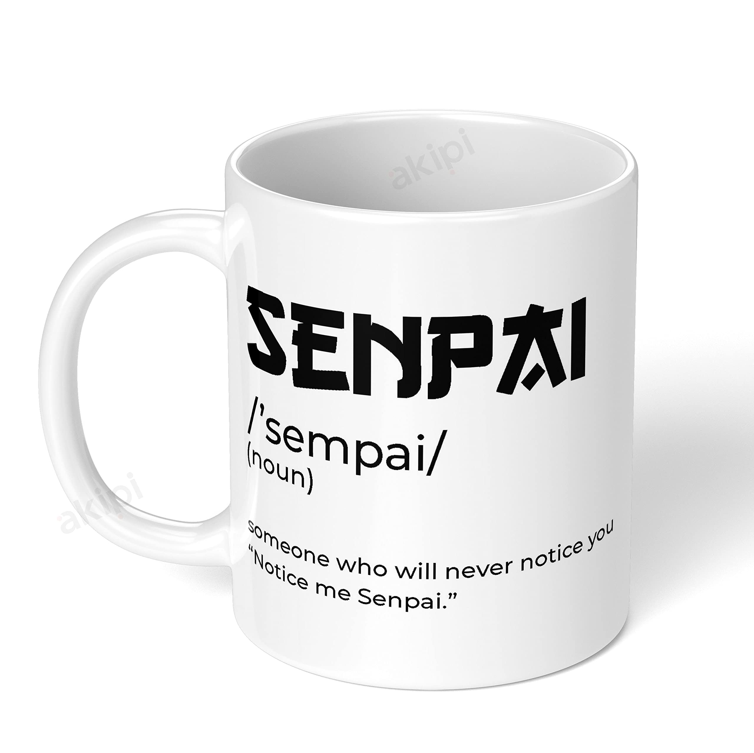 Akipi Anime Senpai ARM012 Ceramic Coffee Mug 11oz