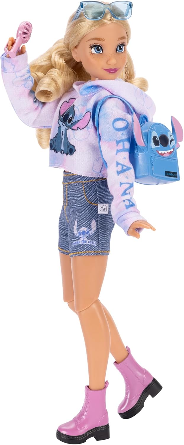 Disney ILY 4EVER Fashion Dolls Stitch Inspired 11.5" Tall with 13 Points of Articulation [Amazon Exclusive]