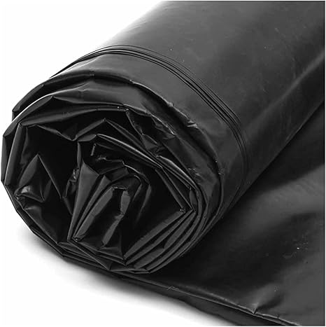 Image WBBML Pond Liner Waterproof Resistant to UV Rays Foldable Impermeable Film for Waterfall, Garden, Ponds, Customizable (Color : Black, Size : 8x8m) Image WBBML Pond Liner Waterproof Resistant to UV Rays Foldable Impermeable Film for Waterfall, Garden, Ponds, Customizable (Color : Black, Size : 8x8m)