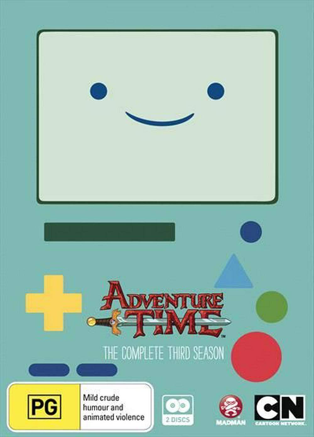 Adventure Time Tercera Temporada Completa: El DVD de la Serie Animada de Culto 1