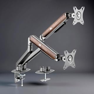 ARTIKEL Monitor Desk Mount Adjustable Spring Assisted Monitor Arm VESA Mount with C Clamp Grommet Mounting Base Computer M... Price In India