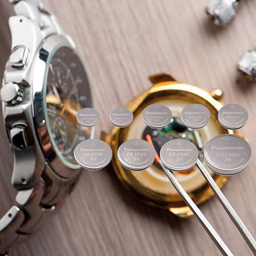 Miniatura 8 de Panasonic Batería de litio Cr1616 de 3 V, paquete de 2 x (5 piezas) 10 baterías de un solo uso