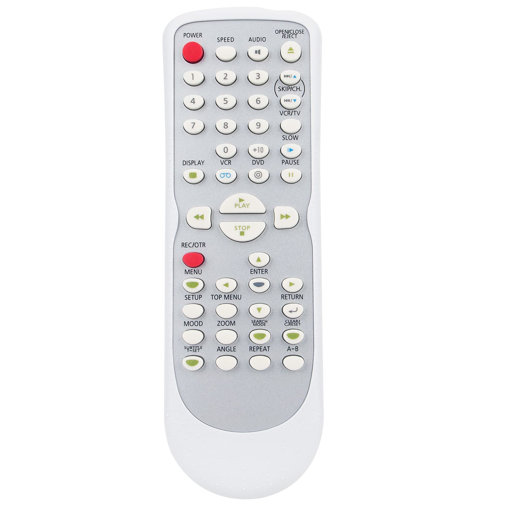 NB100UD NB100 Replacement Remote Control Applicable for Sylvania DVD VCR Combo DVC840E DVC845E SRD4900 DVL840G DVL841G DVC840F DVC840G DVC841G DVC860E