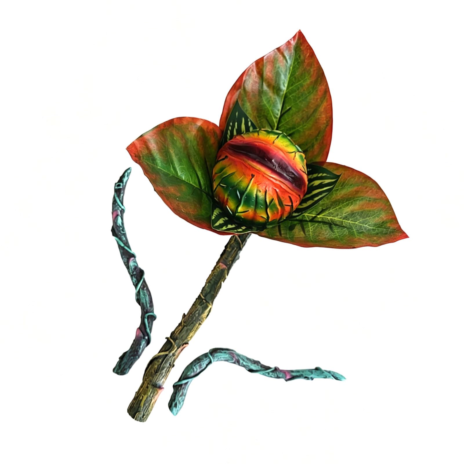 Sculpture plante carnivore en résine pour créer un jardin imaginaire
