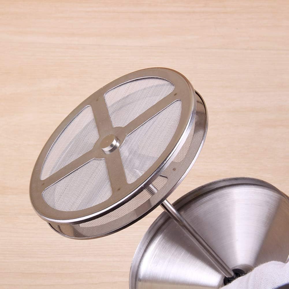 Manual Stainless Whipping Cream Dispenser Stainless Steel Handheld DIY Whipped Cream Dispenser